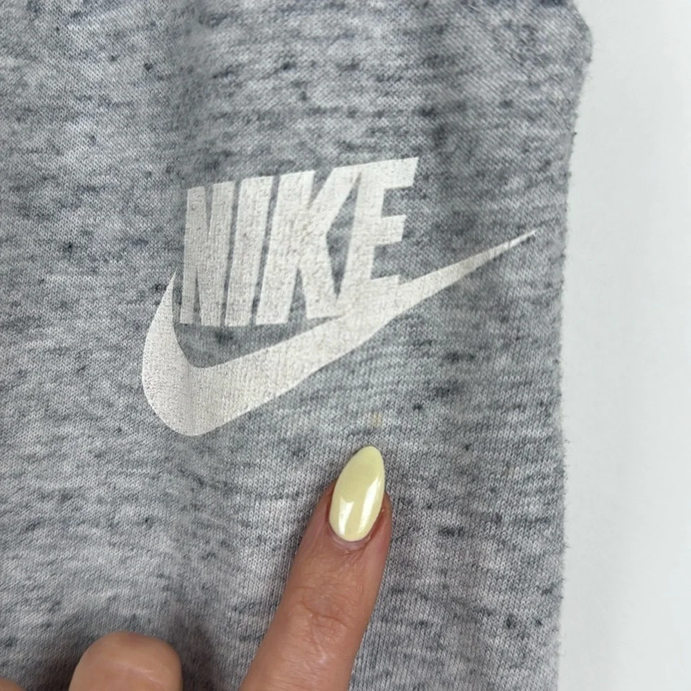 Nike Women's Heather Gray Organic Cotton Sweatpants Size Small